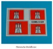 * Vlaggenset Corel Wappen von Hamburg B329